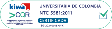 Certificación NTC 5581:2011 otorgada por Kiwa CQR, código SG-2024001870-K