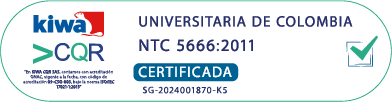 Certificación NTC 5666:2011 otorgada por Kiwa CQR, código SG-2024001870-K5